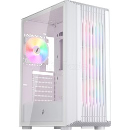 Boîtier Moyen Tour ATX 1stPlayer H6 RGB avec panneau | Ordiland