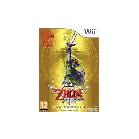 Jeux Wii : Zelda Skyward Sword (Edition Limitée)  - Occasion