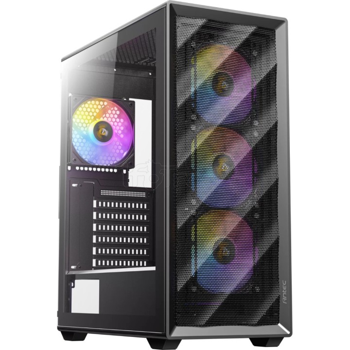 Boîtier Moyen Tour ATX Antec AX85 RGB avec panneau | Ordiland