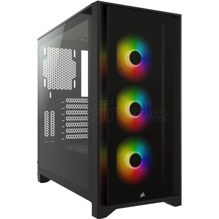Boîtier Moyen Tour ATX Corsair iCue 4000X RGB avec | Ordiland