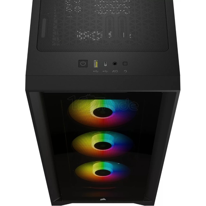 Boîtier Moyen Tour ATX Corsair iCue 4000X RGB avec | Ordiland