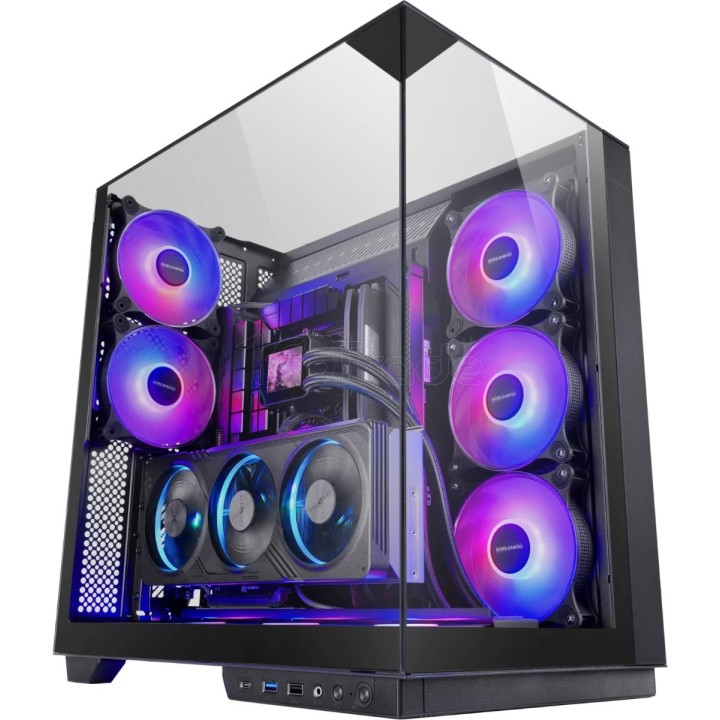 Boîtier Moyen Tour ATX Mars Gaming MC-3GF RGB avec | Ordiland