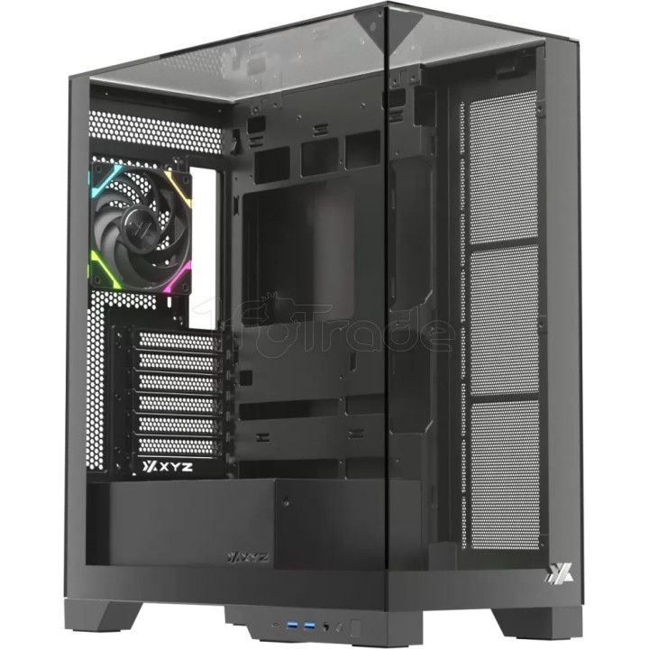 Boîtier Moyen Tour ATX XYZ Trifecta Hydrotemp RGB | Ordiland