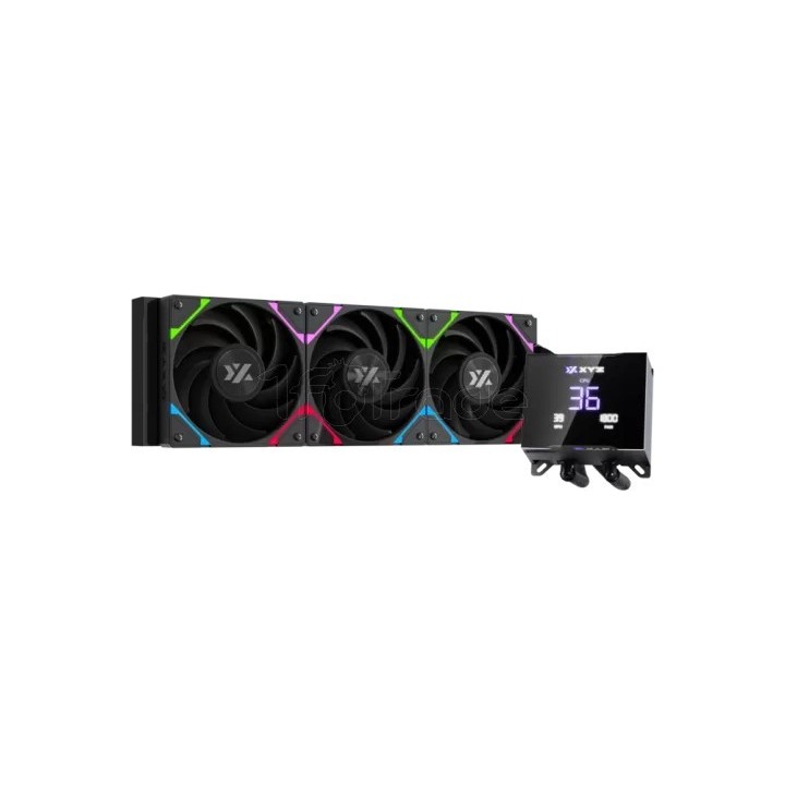 Boîtier Moyen Tour ATX XYZ Trifecta Hydrotemp RGB | Ordiland