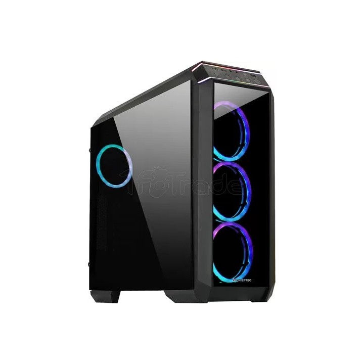 Boîtier Moyen Tour ATX Chieftec Stallion II RGB avec | Ordiland