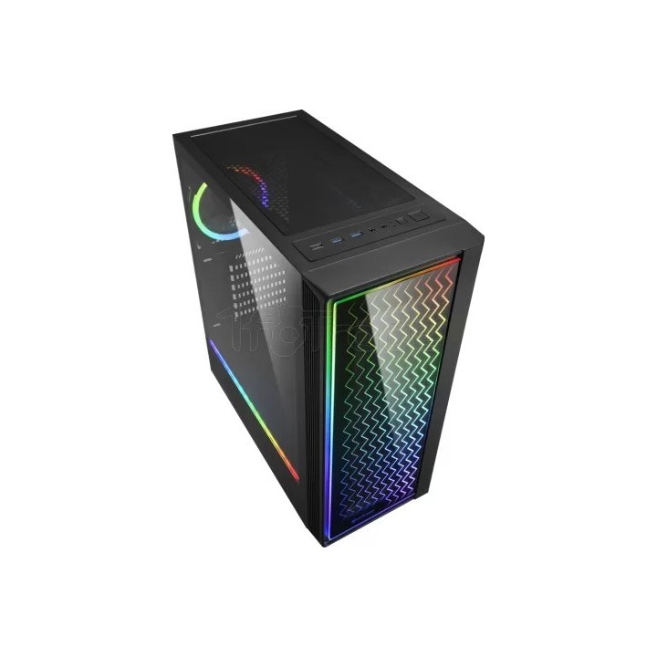 Boîtier Moyen Tour ATX Sharkoon Lit 200 RGB avec | Ordiland
