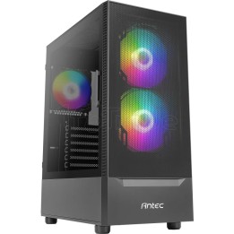 Boîtier Moyen Tour ATX Antec NX410 RGB avec panneau | Ordiland