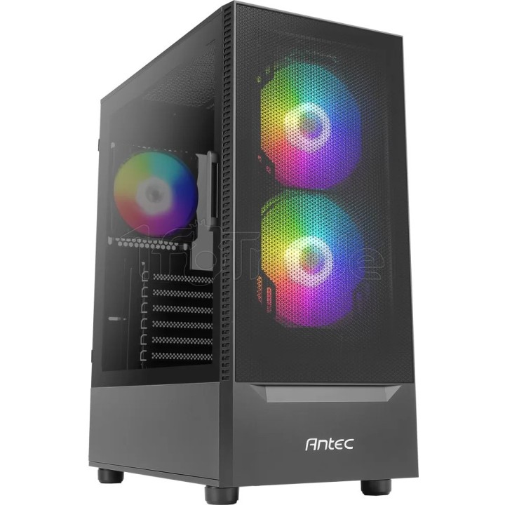 Boîtier Moyen Tour ATX Antec NX410 RGB avec panneau | Ordiland