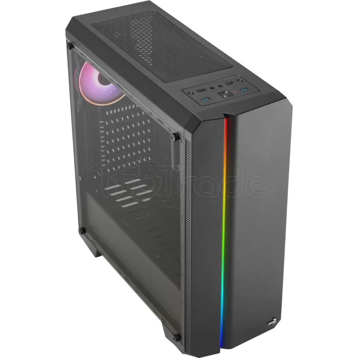 Boîtier Moyen Tour ATX AeroCool Genesis v2 RGB avec | Ordiland