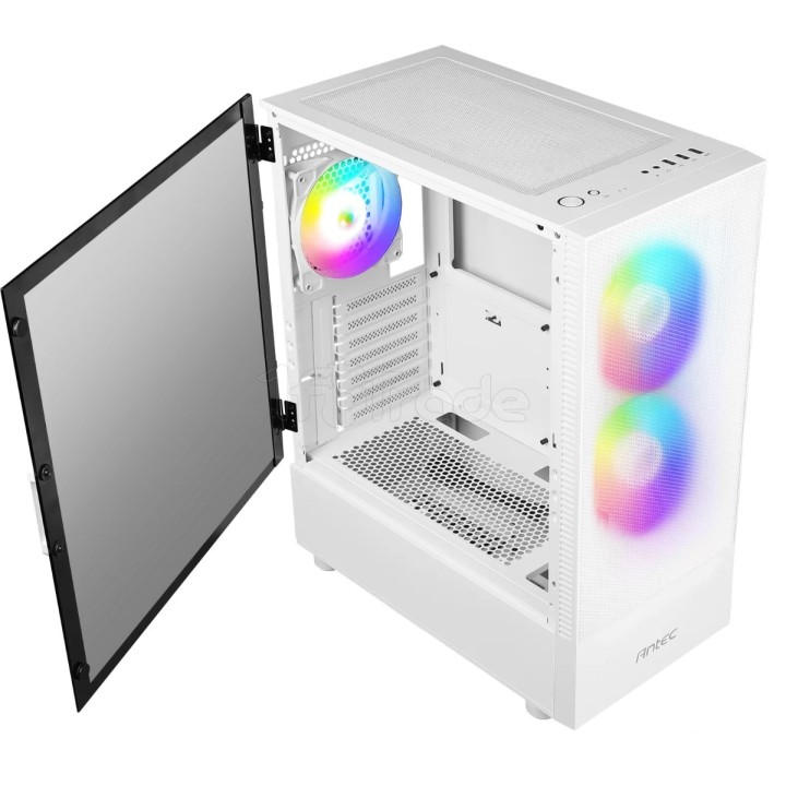 Boîtier Moyen Tour ATX Antec NX410 RGB avec panneau | Ordiland