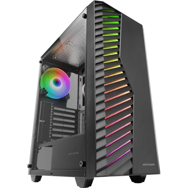 Boîtier Moyen Tour ATX Mars Gaming MC-Volt RGB avec | Ordiland