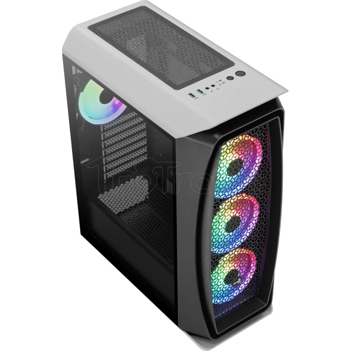 Boîtier Moyen Tour ATX AeroCool Aero One Duo RGB avec | Ordiland