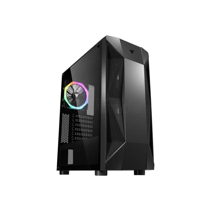 Boîtier Moyen Tour ATX iTek Rock Evo RGB avec panneau | Ordiland