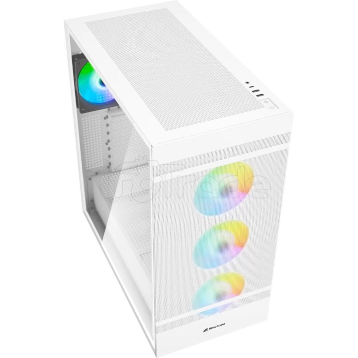 Boîtier Moyen Tour ATX Sharkoon Rebel C50 RGB avec | Ordiland