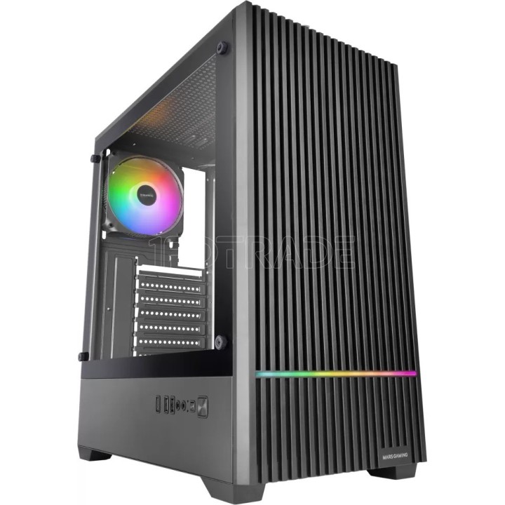 Boîtier Moyen Tour ATX Mars Gaming MC-Quantum RGB | Ordiland