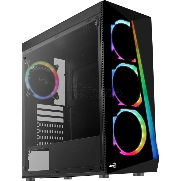 Boîtier Moyen Tour ATX AeroCool Shard Tempered Glass | Ordiland