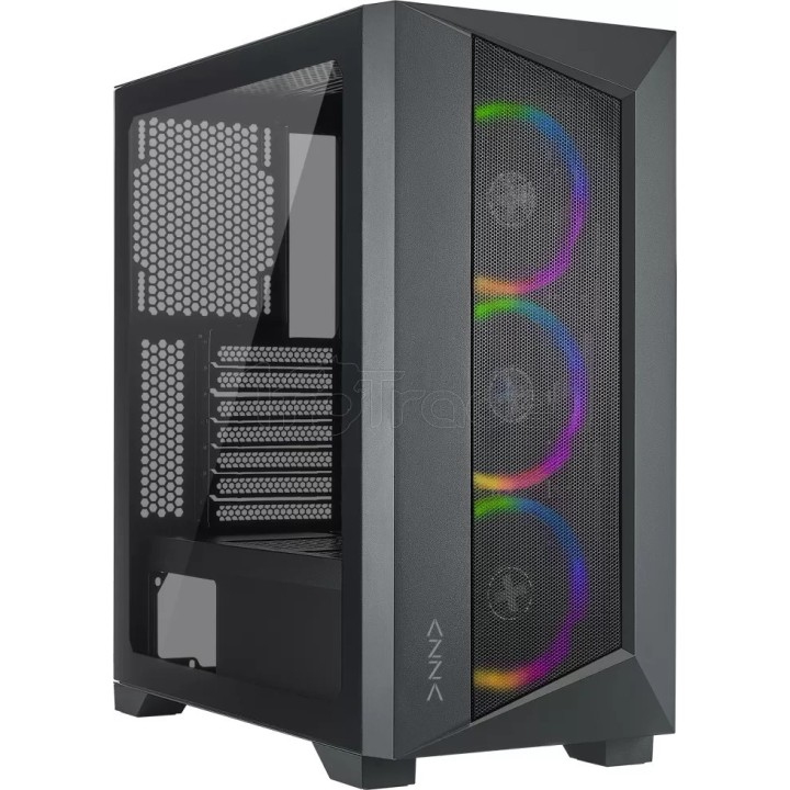 Boîtier Moyen Tour ATX Azza Octane A RGB avec panneau | Ordiland