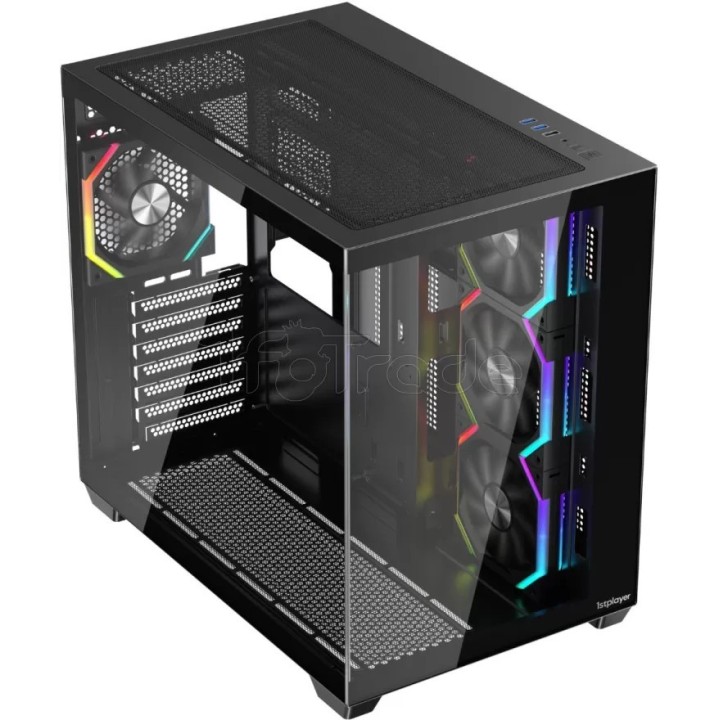 Boîtier Moyen Tour ATX 1stPlayer BV7 ARGB avec | Ordiland