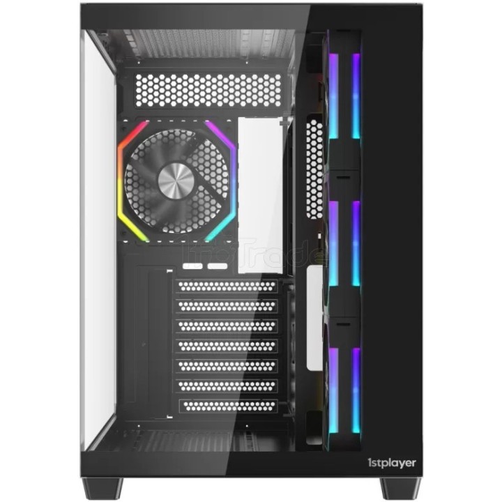 Boîtier Moyen Tour ATX 1stPlayer BV7 ARGB avec | Ordiland