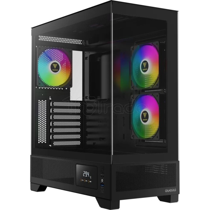 Boîtier Moyen Tour ATX Gamdias Atlas M1 RGB avec | Ordiland