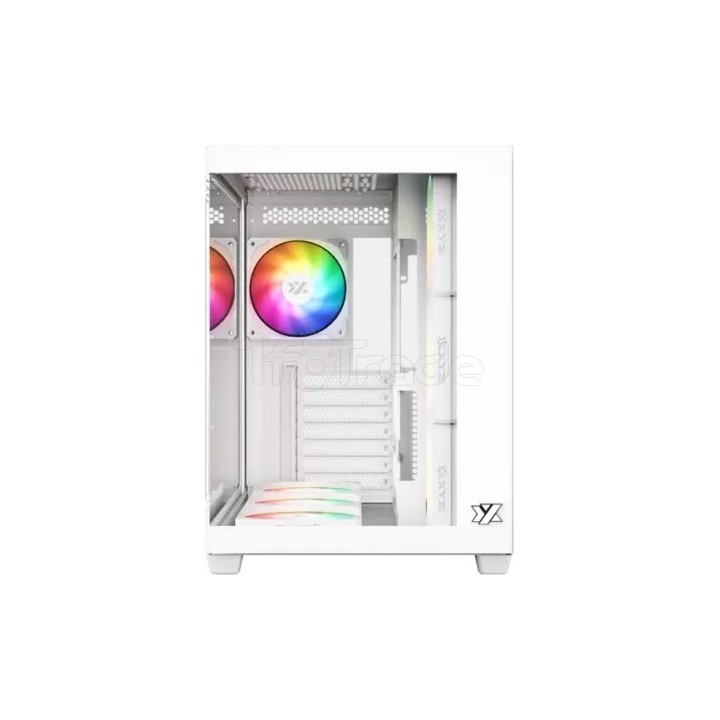 Boîtier Moyen Tour ATX XYZ Tesseract X RGB avec | Ordiland