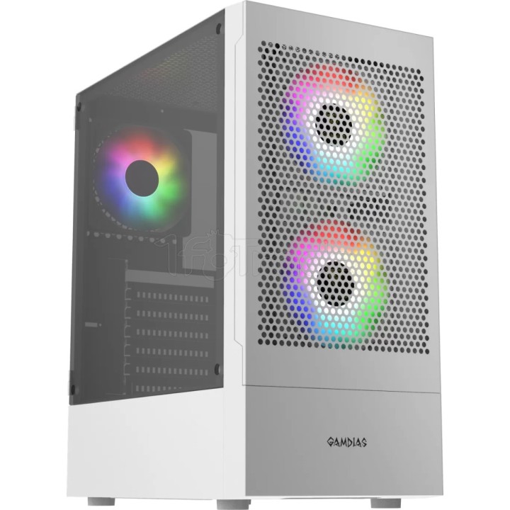 Boîtier Moyen Tour ATX Gamdias Talos E3 Mesh RGB avec | Ordiland