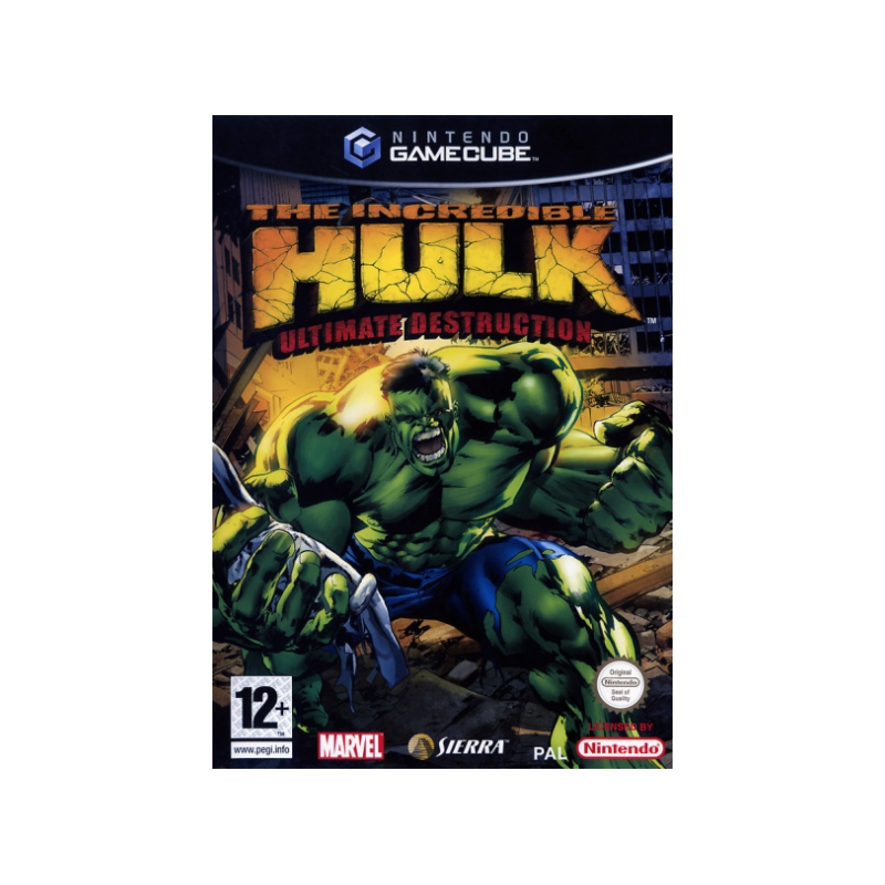 Jeux Gamecube : Hulk Ultimate Destruction Pal FR (complet) - Occasion