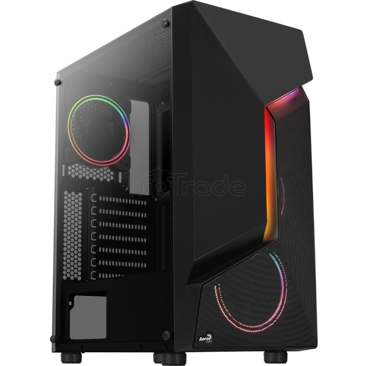 Boîtier Moyen Tour ATX AeroCool Scape V3 RGB avec | Ordiland