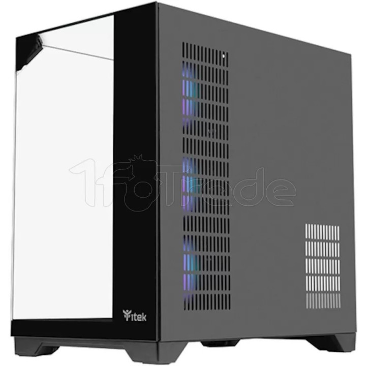 Boîtier Moyen Tour ATX iTek Dark Cave Pano RGB avec | Ordiland