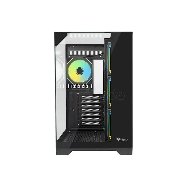Boîtier Moyen Tour ATX iTek Dark Cave Pano RGB avec | Ordiland