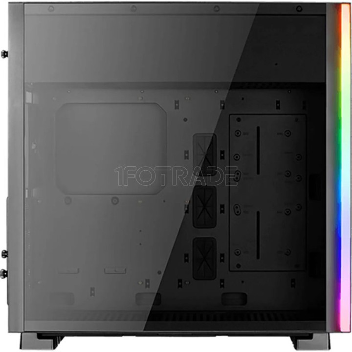 Boîtier Moyen Tour ATX AeroCool Glo RGB avec panneau | Ordiland