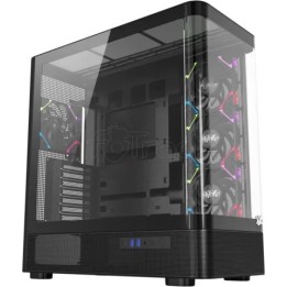 Boîtier Moyen Tour ATX XYZ Quantum RGB avec panneaux | Ordiland