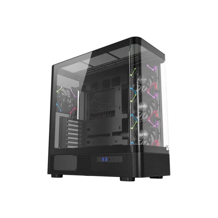 Boîtier Moyen Tour ATX XYZ Quantum RGB avec panneaux | Ordiland