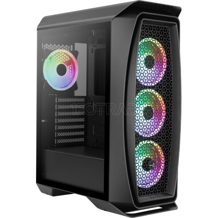 Boîtier Moyen Tour ATX AeroCool Aero One Duo RGB avec | Ordiland