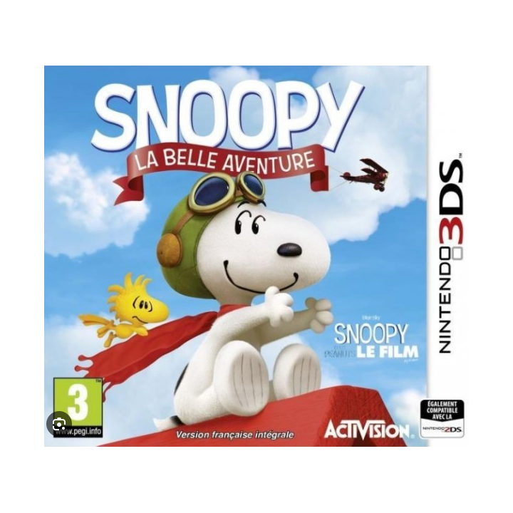 Jeux 3DS : Snoopy La Belle Aventure - Occasion | Ordiland