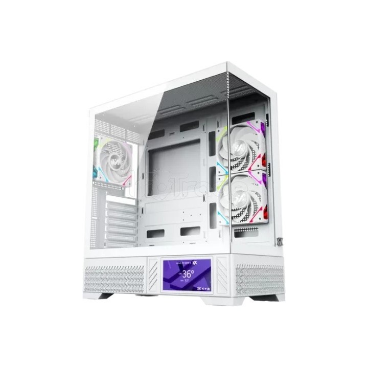 Boîtier Moyen Tour ATX XYZ Aurorax 100 Pro RGB avec | Ordiland
