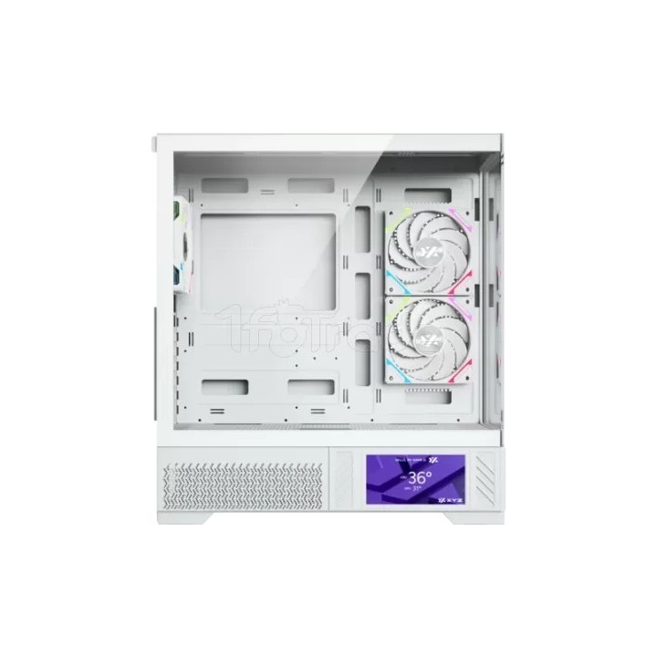 Boîtier Moyen Tour ATX XYZ Aurorax 100 Pro RGB avec | Ordiland