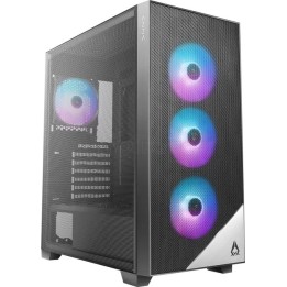 Boîtier Moyen Tour ATX Azza Aero RGB (Noir) | Ordiland