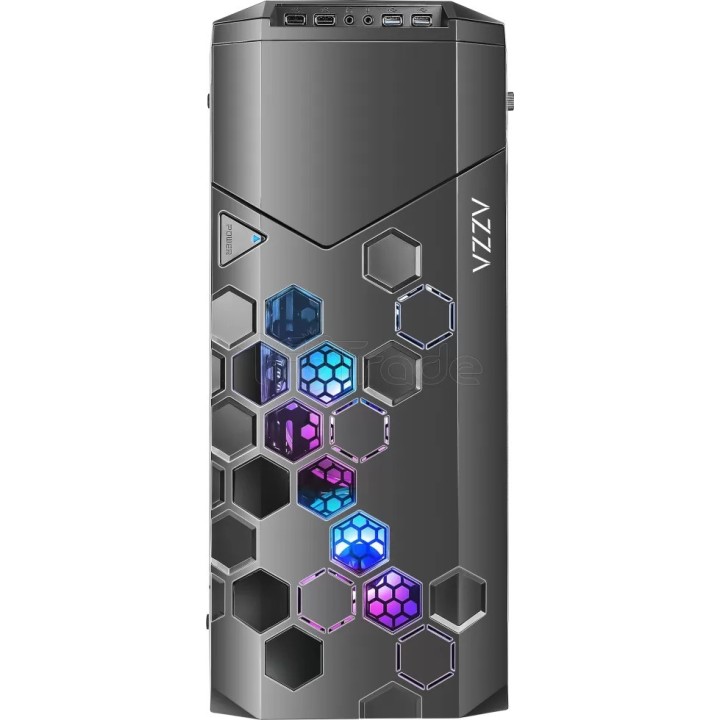 Boîtier Moyen Tour E-ATX Azza Storm RGB avec panneau | Ordiland