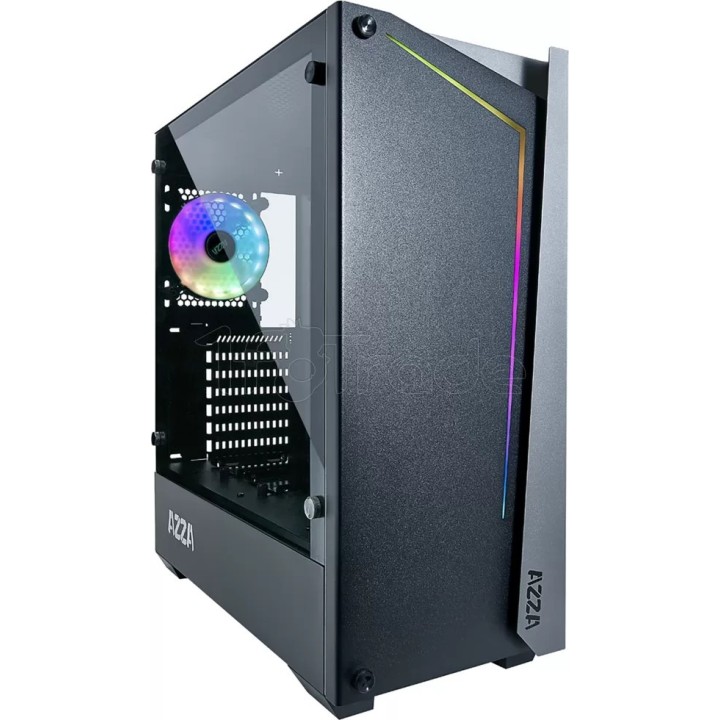 Boîtier Moyen Tour ATX Azza Apollo RGB avec panneau | Ordiland