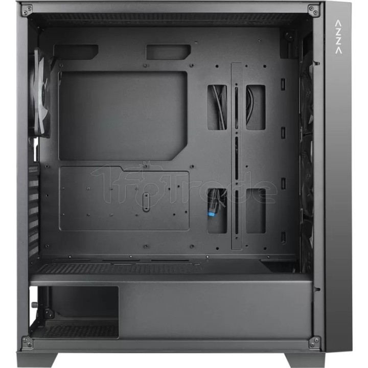 Boîtier Moyen Tour ATX Azza Aero RGB (Noir) | Ordiland