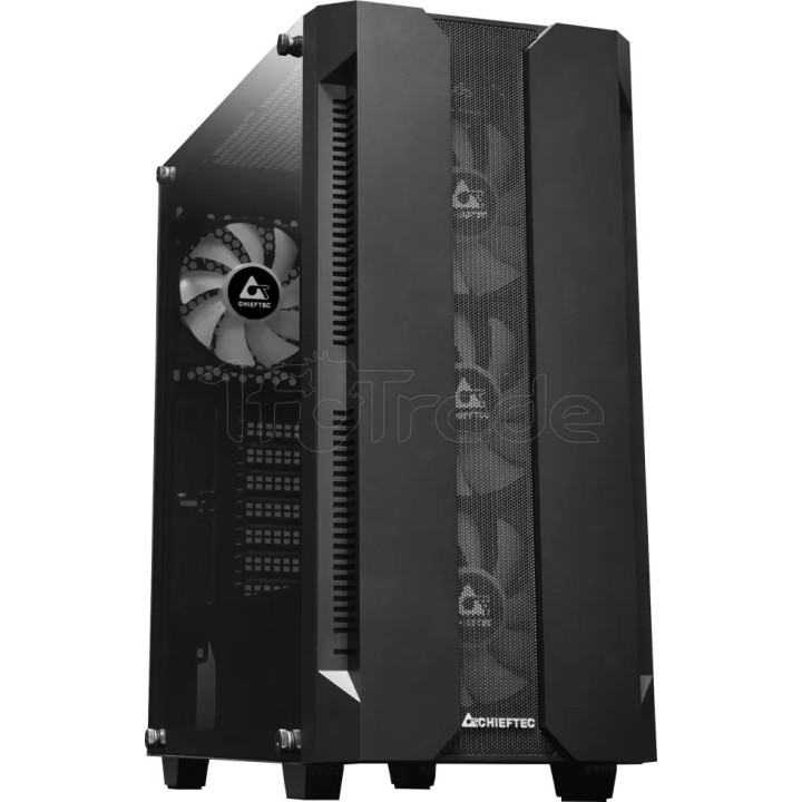 Boîtier Moyen Tour ATX Chieftec Hunter GS-01B-OP RGB | Ordiland