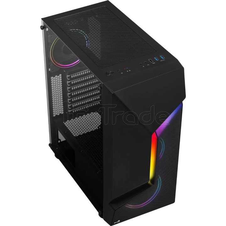 Boîtier Moyen Tour ATX AeroCool Scape V2 RGB avec | Ordiland