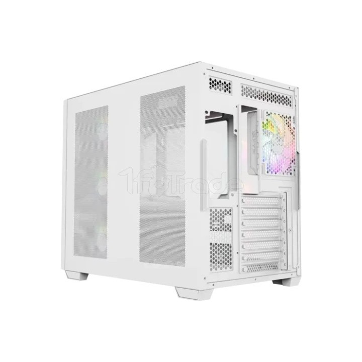 Boîtier Moyen Tour ATX XYZ Qubex RGB avec panneaux | Ordiland