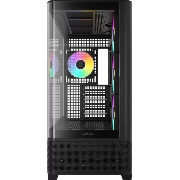 Boîtier Moyen Tour ATX Gamdias Atlas P2 CG RGB avec | Ordiland