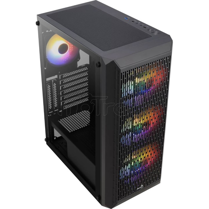 Boîtier Moyen Tour ATX AeroCool Beam v2 RGB avec | Ordiland