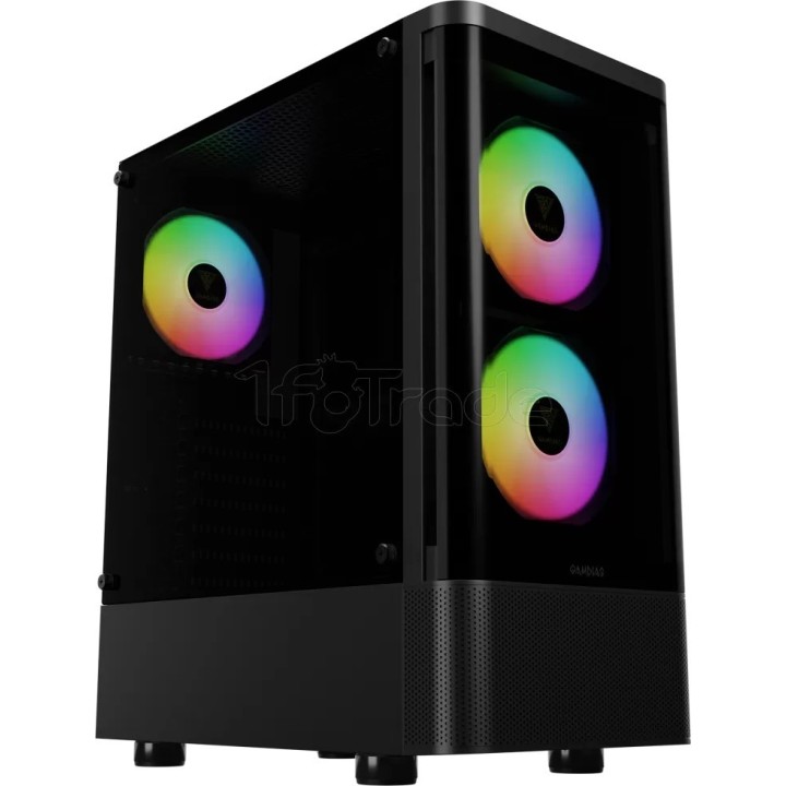 Boîtier Moyen Tour ATX Gamdias Talos E3 CG RGB avec | Ordiland