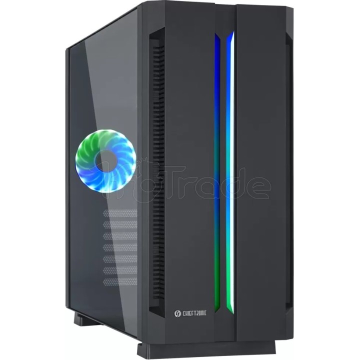 Boîtier Moyen Tour ATX Chieftronic G1 GR-01B RGB avec | Ordiland