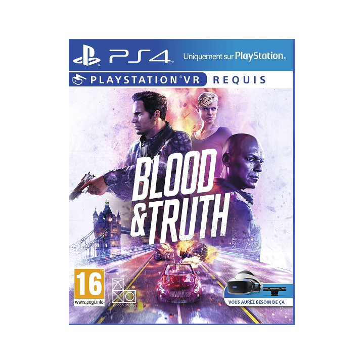Jeux PS4 : Blood & Truth - Occasion | Ordiland