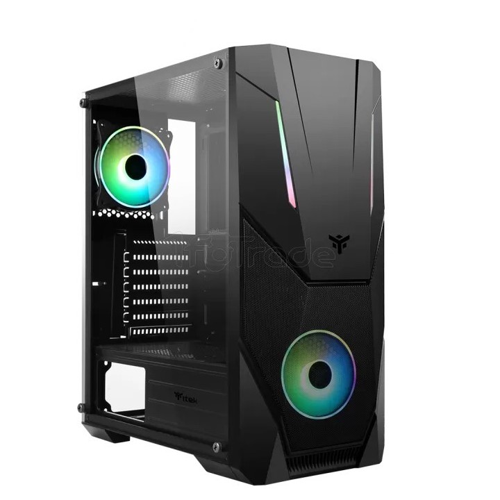 Boîtier Moyen Tour ATX iTek Spacirc VO RGB avec | Ordiland
